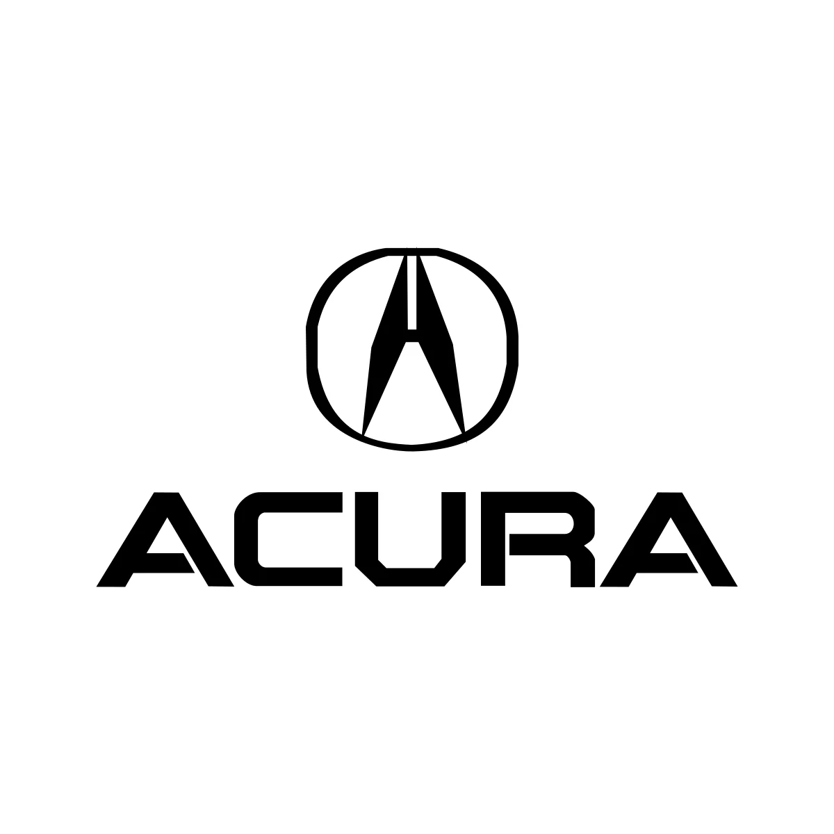 Acura luxury automotive division of Honda caliper logo in PNG and SVG Vector.