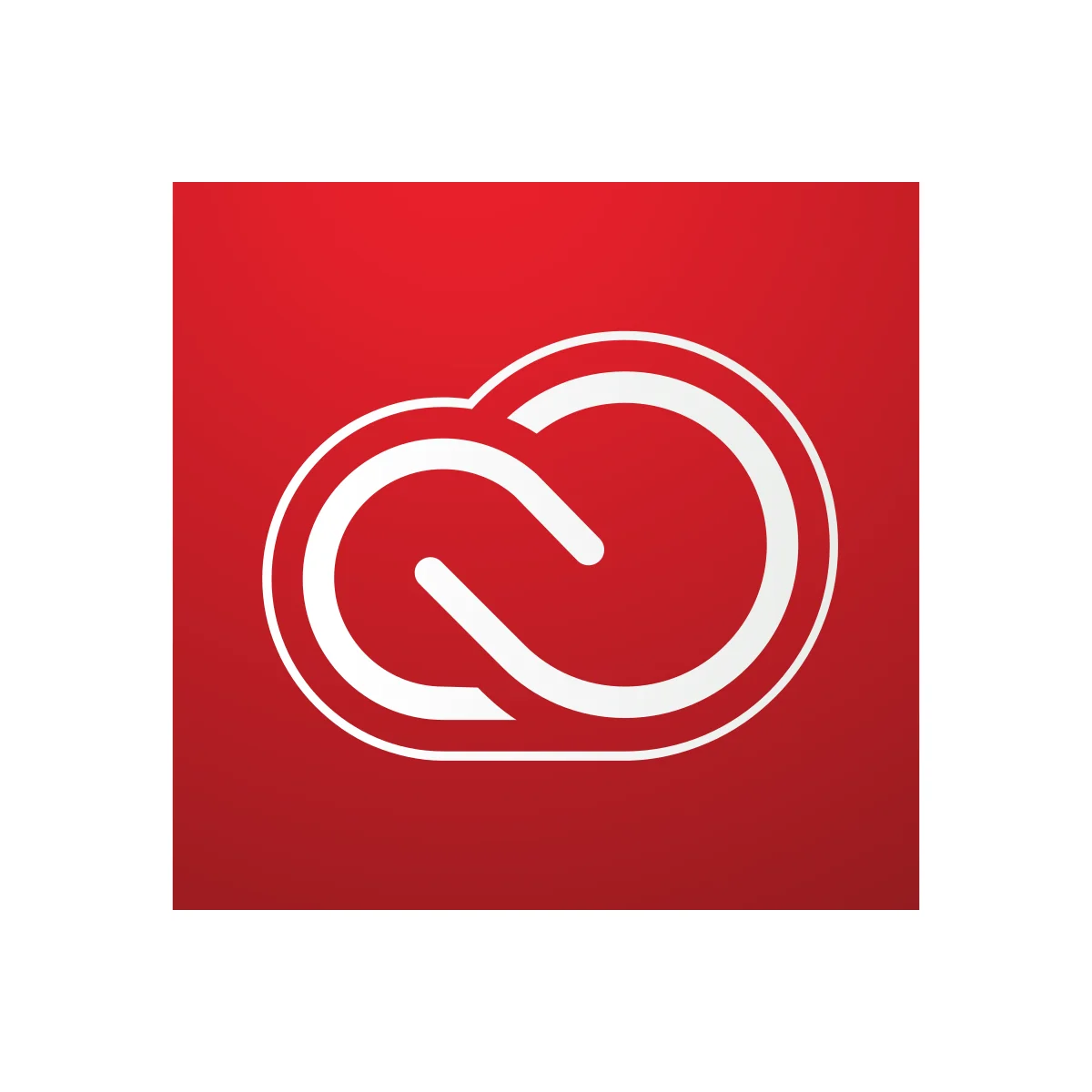 Adobe Creative Cloud creative software suite infinity symbol logo in PNG and SVG Vector.