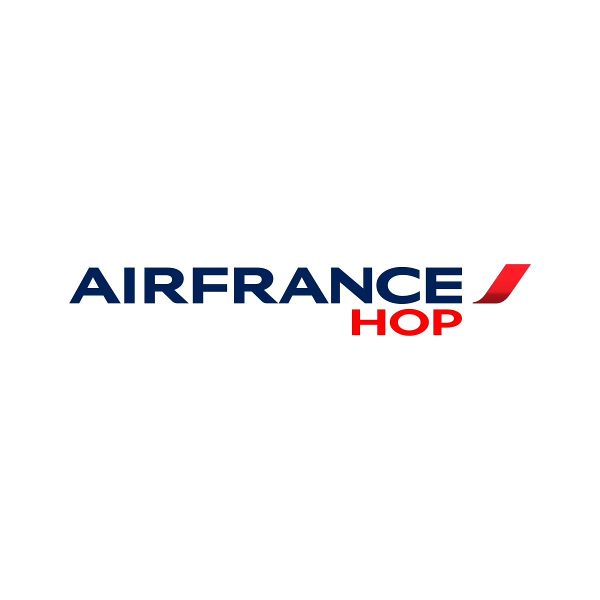 Air France Hop former regional airline brand of Air France logo in PNG and SVG Vector.