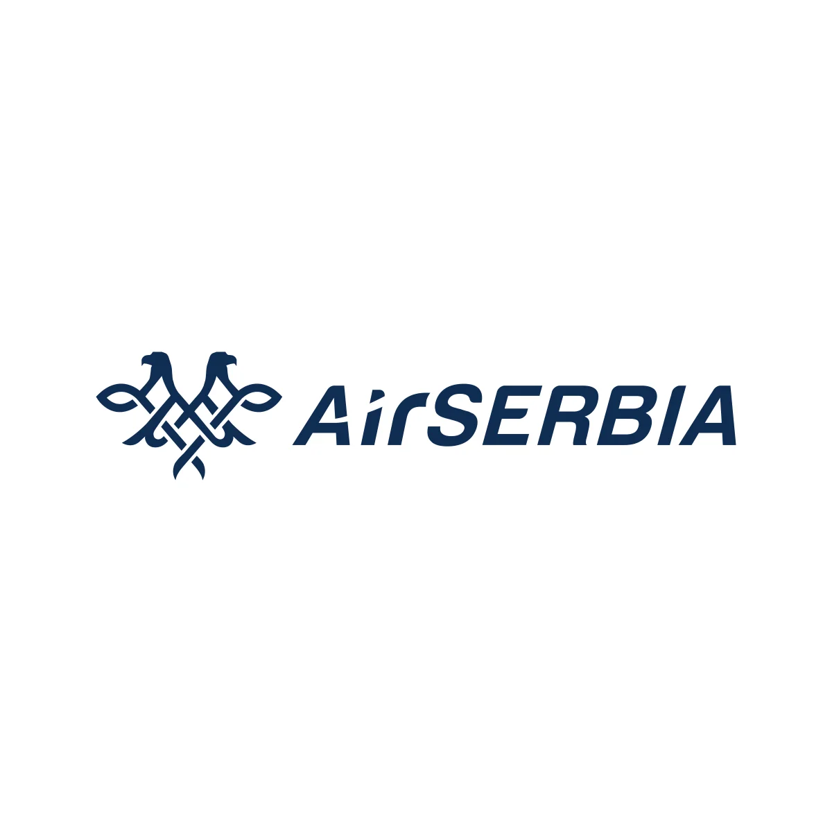 Air Serbia national flag carrier airline of Serbia logo in PNG and SVG Vector.