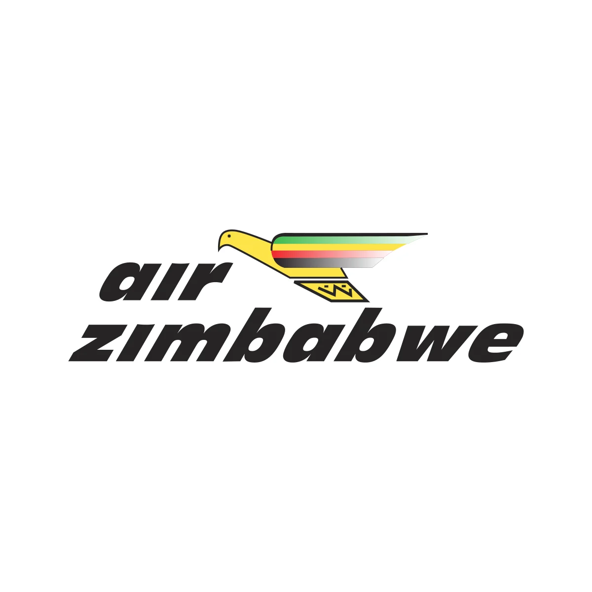 Air Zimbabwe national flag carrier airline of Zimbabwe logo in PNG and SVG Vector.