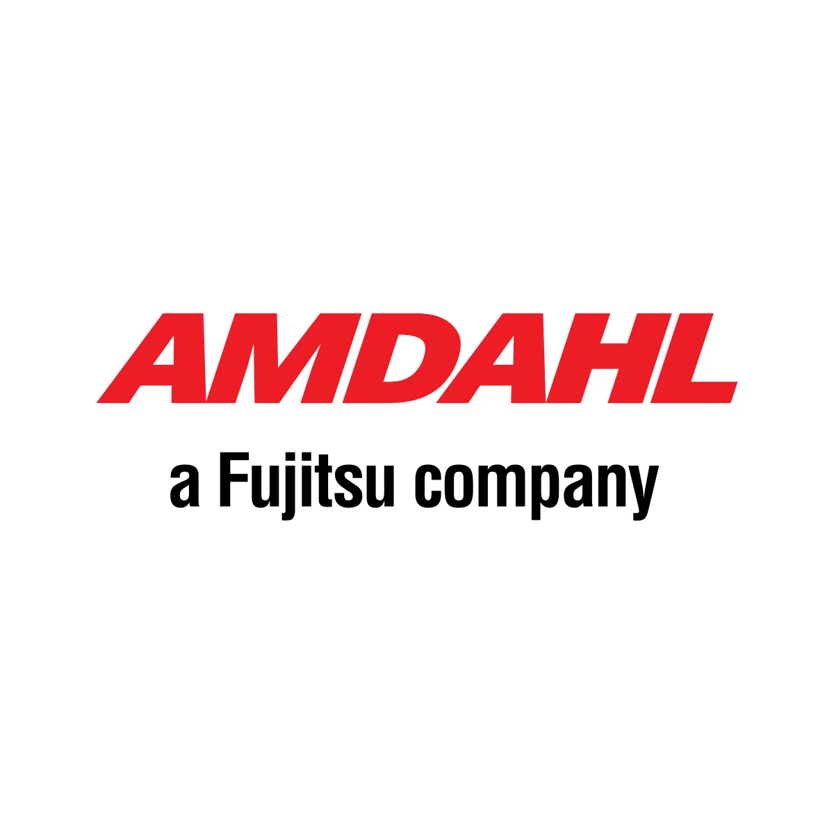 Amdahl Corporation historic IBM mainframe-compatible computer company logo in PNG and SVG Vector.