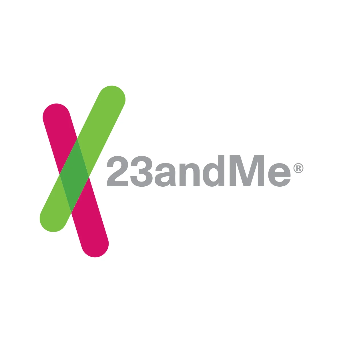 23andMe direct-to-consumer personal genetic (DNA) testing company blue wordmark logo in PNG and SVG Vector.
