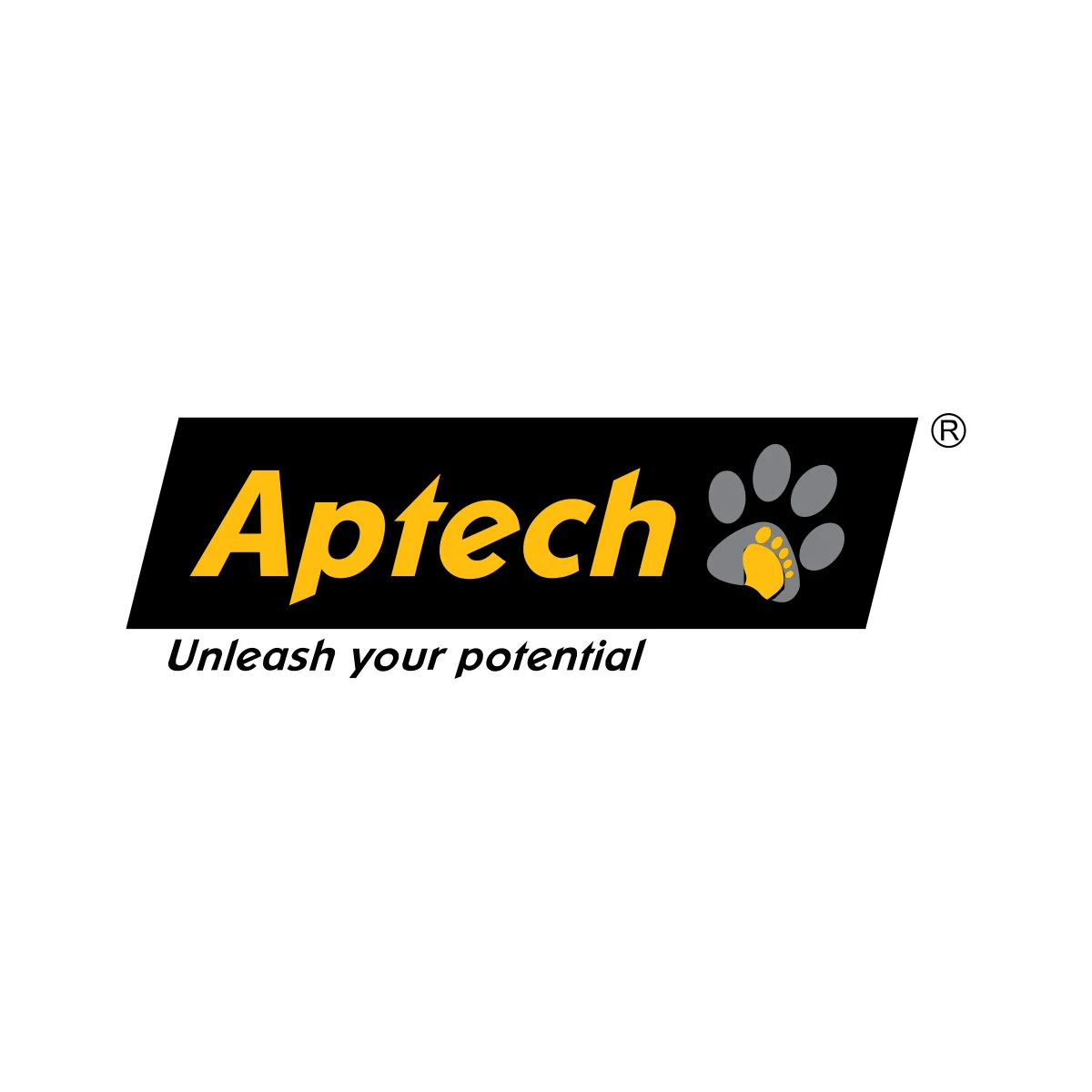 Aptech Ltd global IT and vocational training company logo in PNG and SVG Vector.