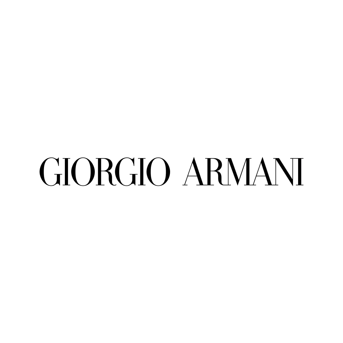 Armani (Emporio Armani) iconic Italian luxury fashion house 'GA' eagle emblem logo in PNG and SVG Vector.