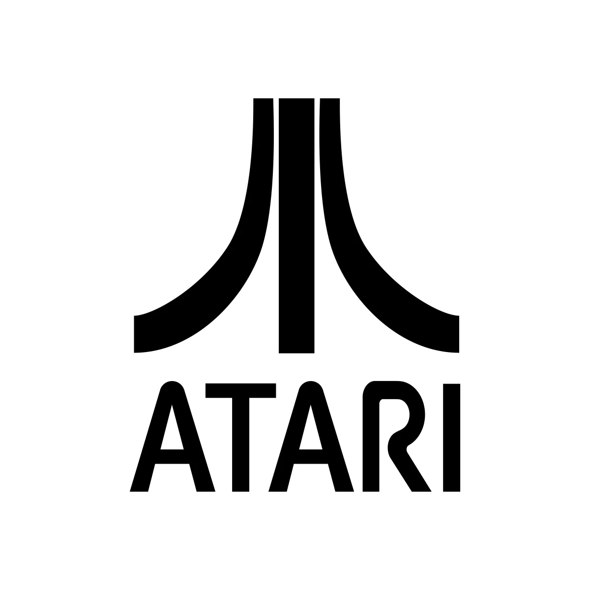 Atari Corporation pioneering video game company iconic 'Fuji' logo in PNG and SVG Vector.