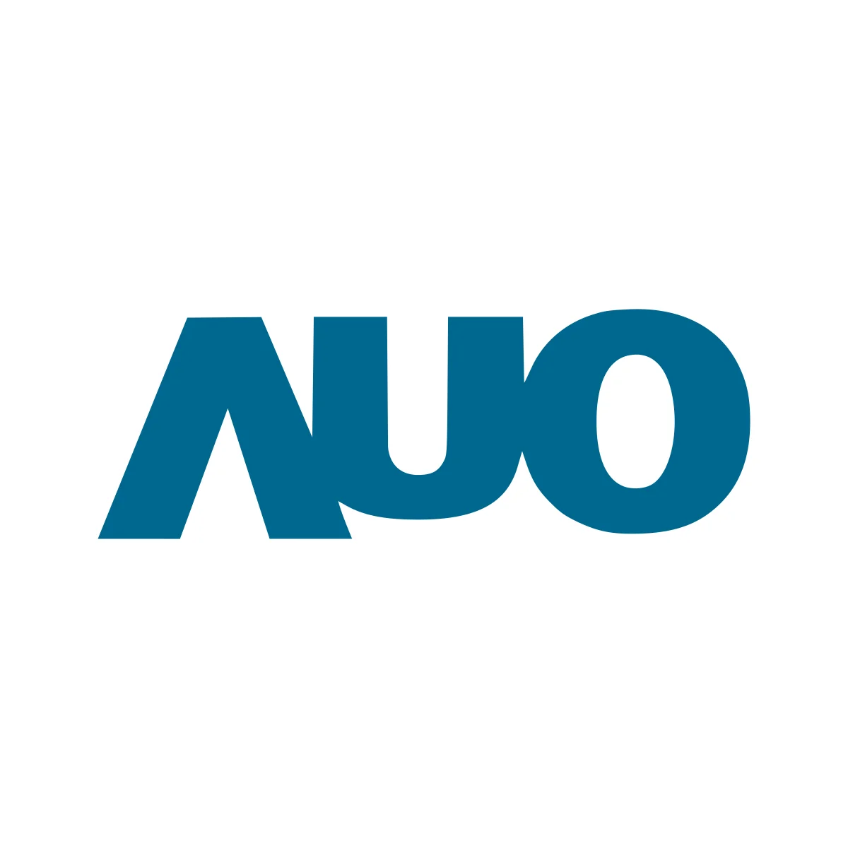 AU Optronics (AUO) Taiwanese TFT-LCD display panel manufacturer 'AUO' logo in PNG and SVG Vector.