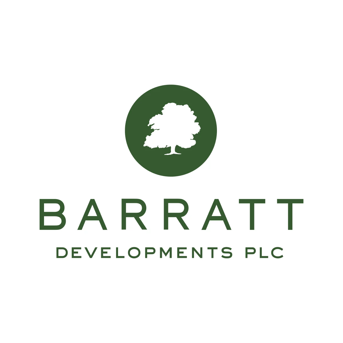 Barratt Developments major UK residential house-building company classic red serif logo in PNG and SVG Vector.