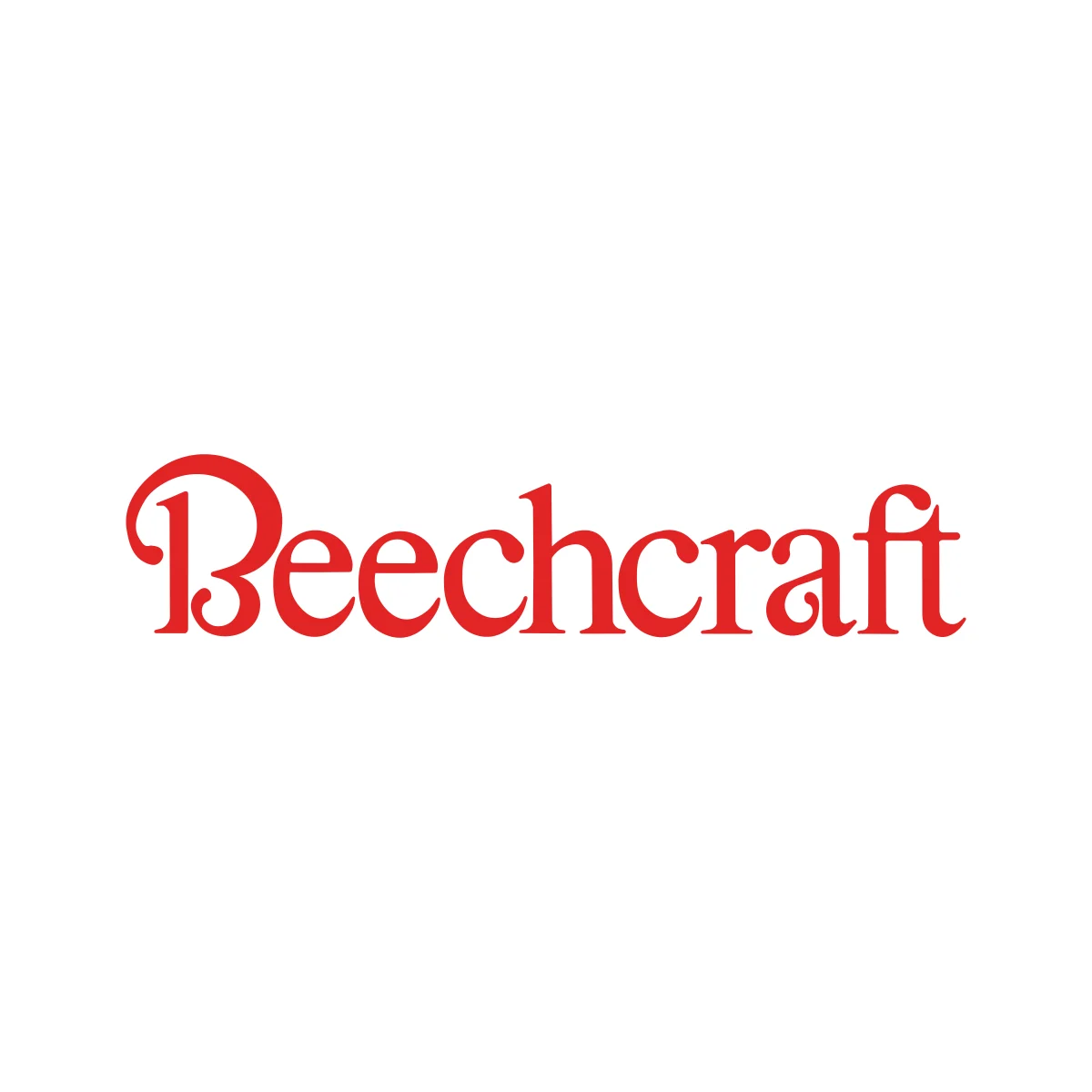 Beechcraft iconic American general aviation and business aircraft wing logo in PNG and SVG Vector.