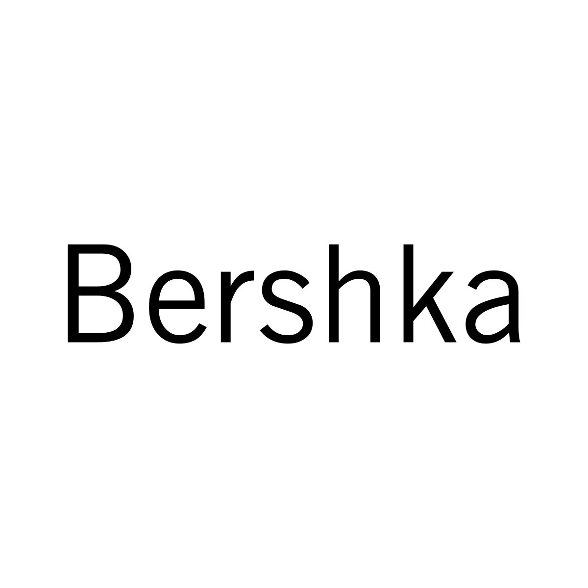 Bershka Spanish 'fast-fashion' and youth-focused clothing brand (Inditex) minimalist wordmark logo in PNG and SVG Vector.