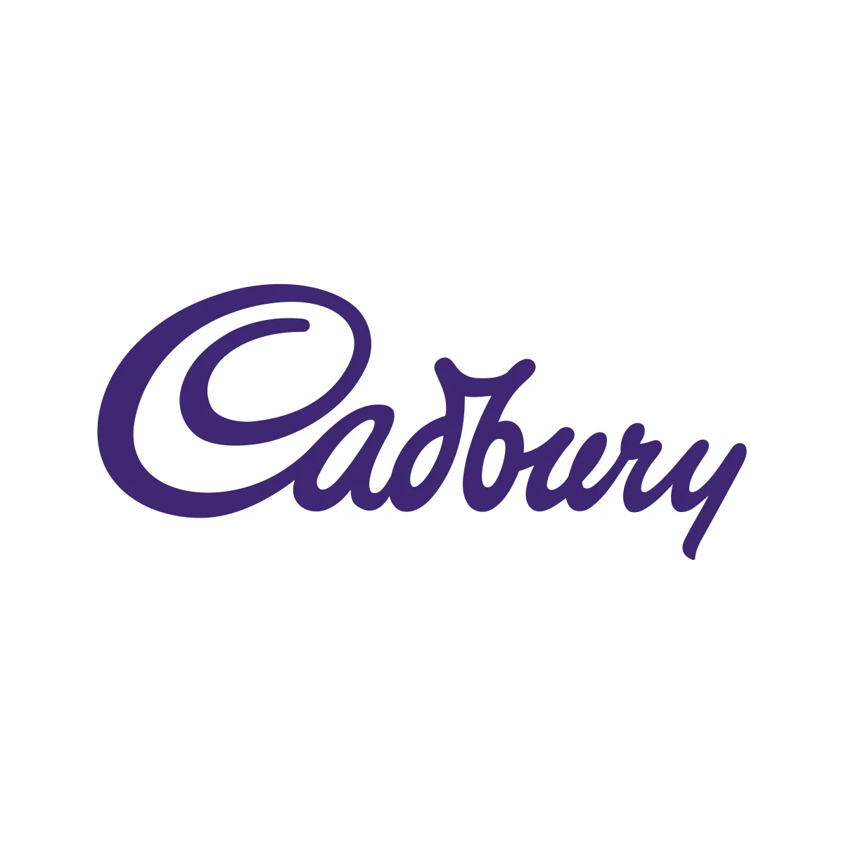 Cadbury iconic British chocolate brand logo in PNG and SVG Vector.
