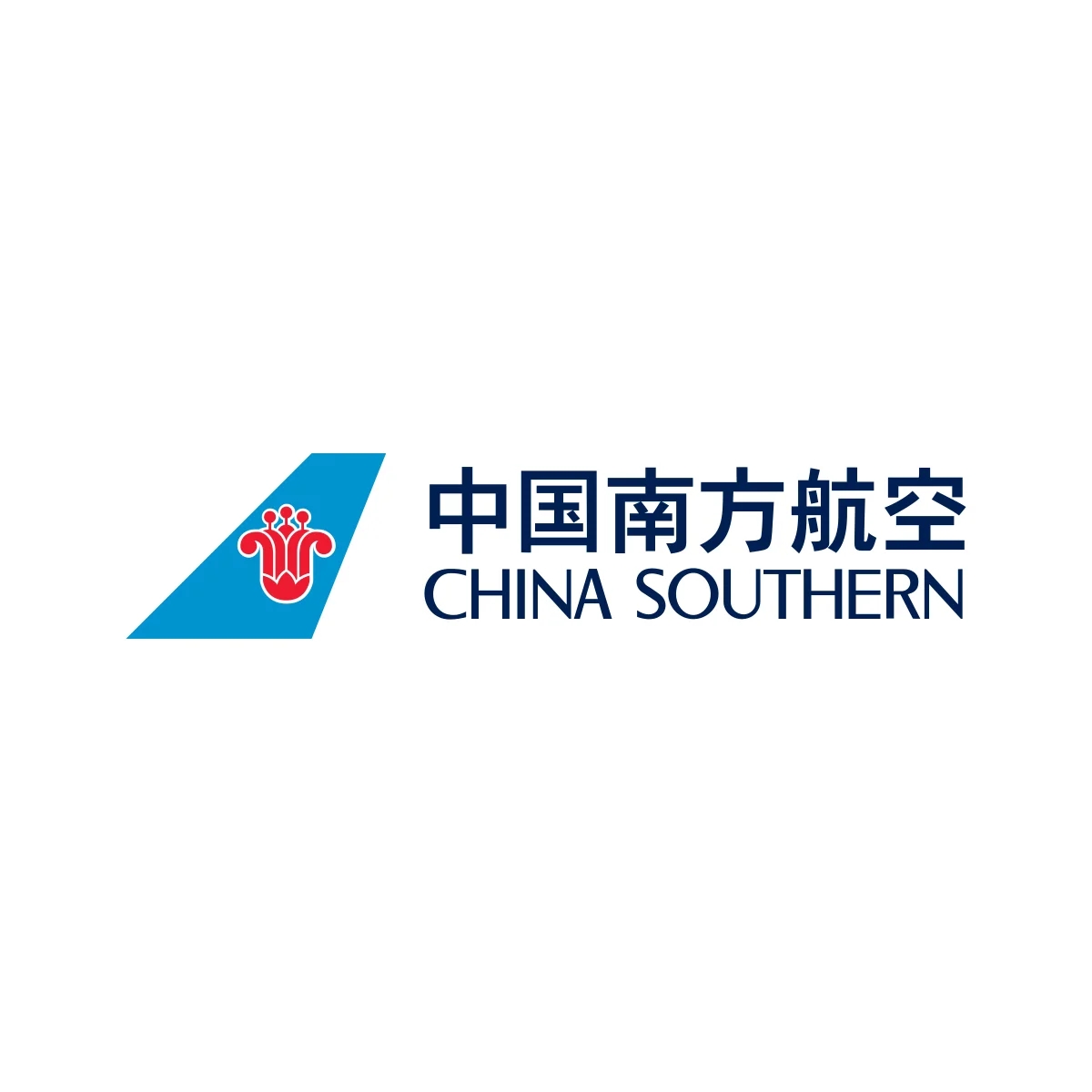 China Southern Airlines major Asian airline logo in PNG and SVG Vector.