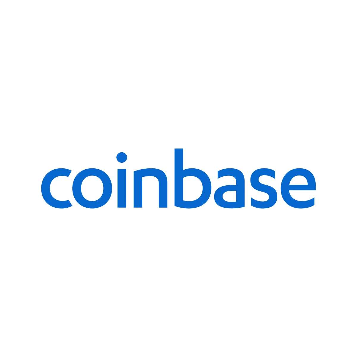 Coinbase leading American cryptocurrency exchange platform logo in PNG and SVG Vector.