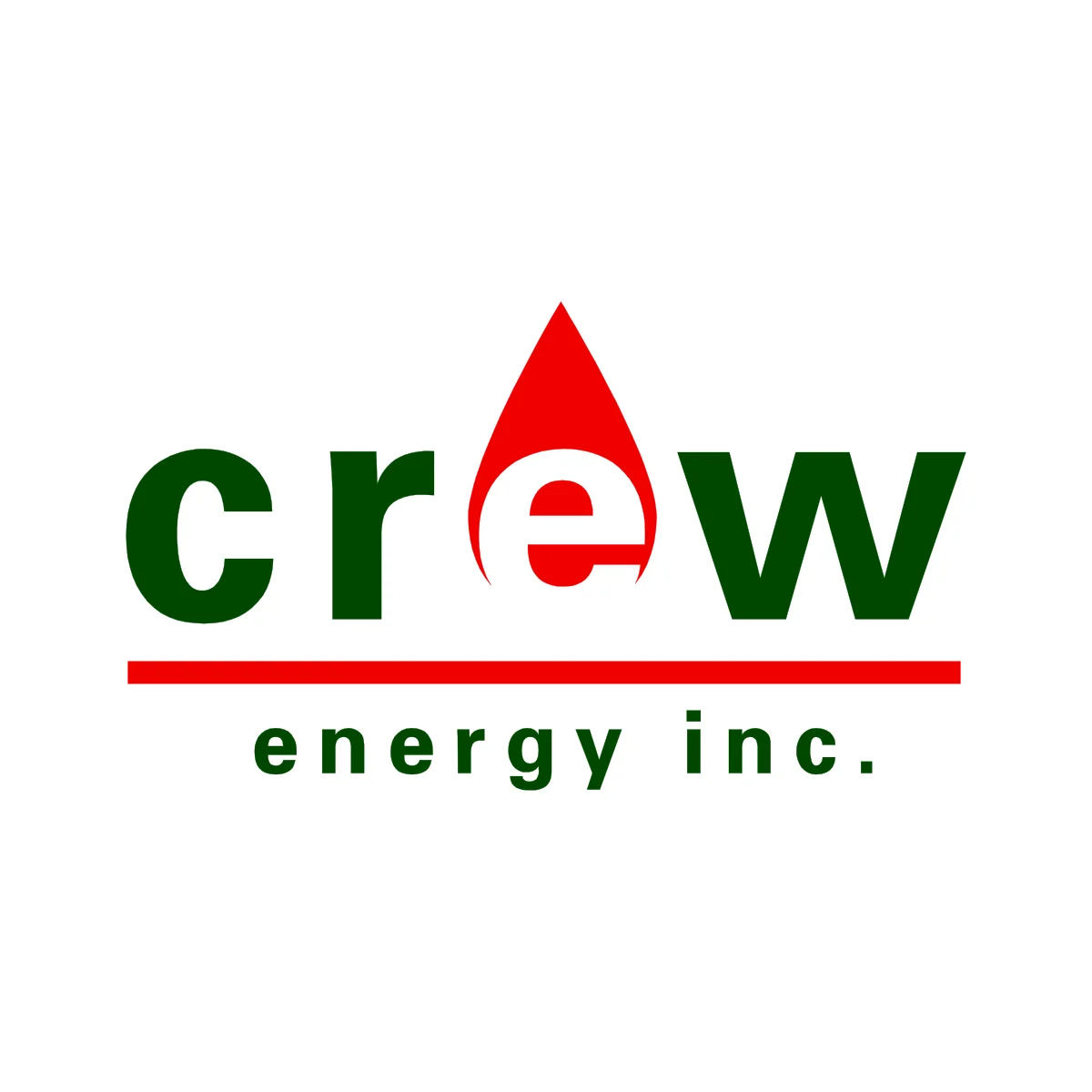 Crew Energy Canadian oil and gas producer logo in PNG and SVG Vector.