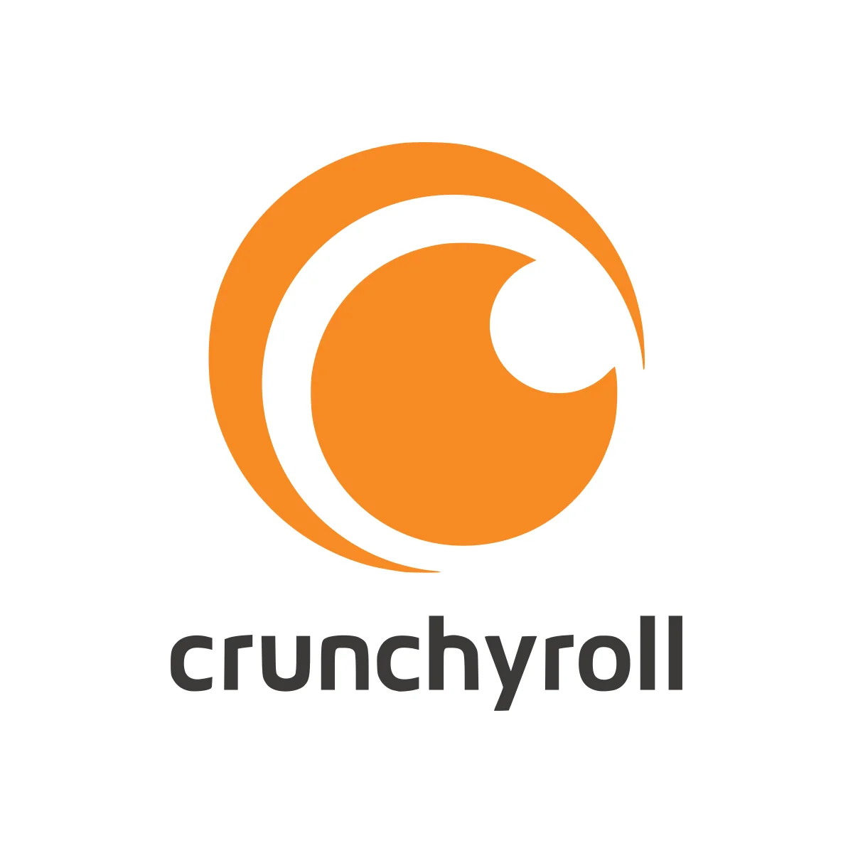 Crunchyroll anime streaming service eye logo in PNG and SVG Vector.