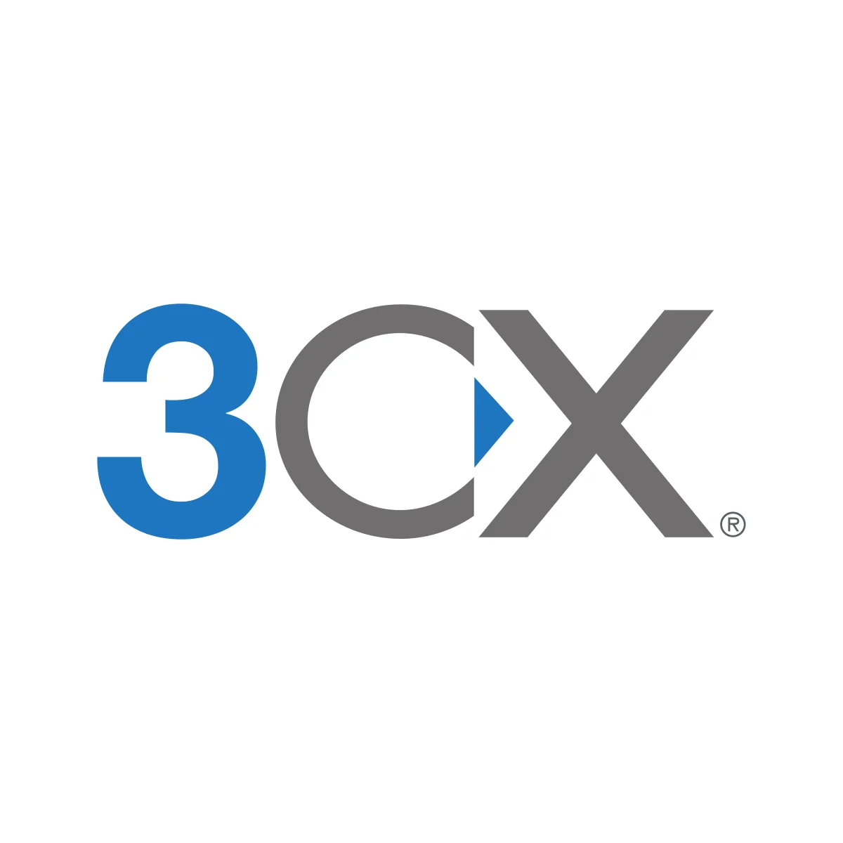3CX open-platform business communications system logo in PNG and SVG Vector.