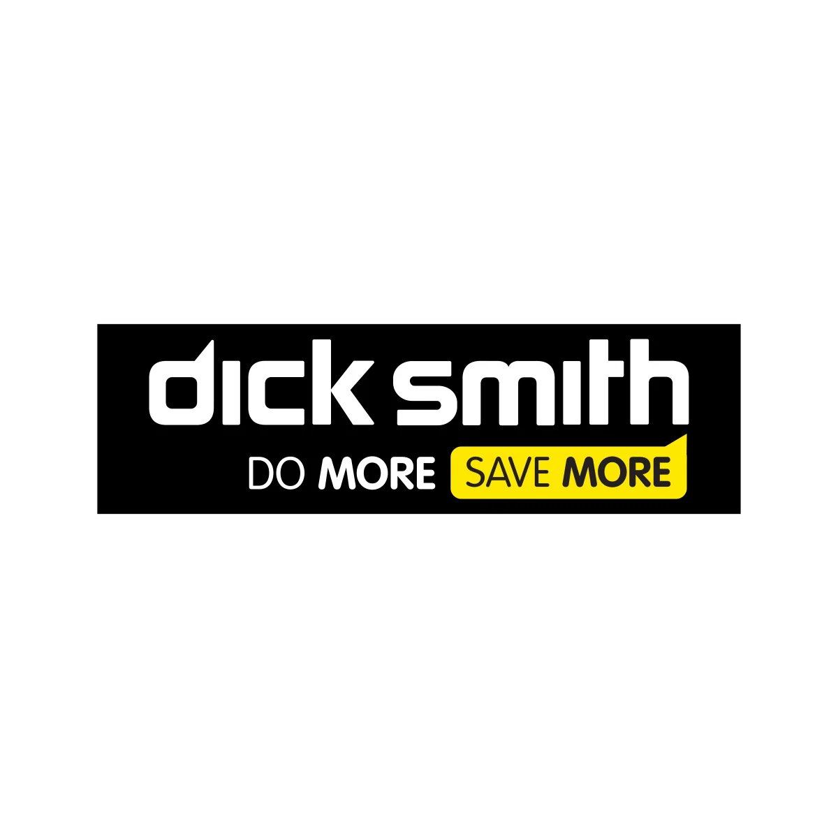 Dick Smith historic, defunct, Australian electronics retailer bold red wordmark logo in PNG and SVG Vector.