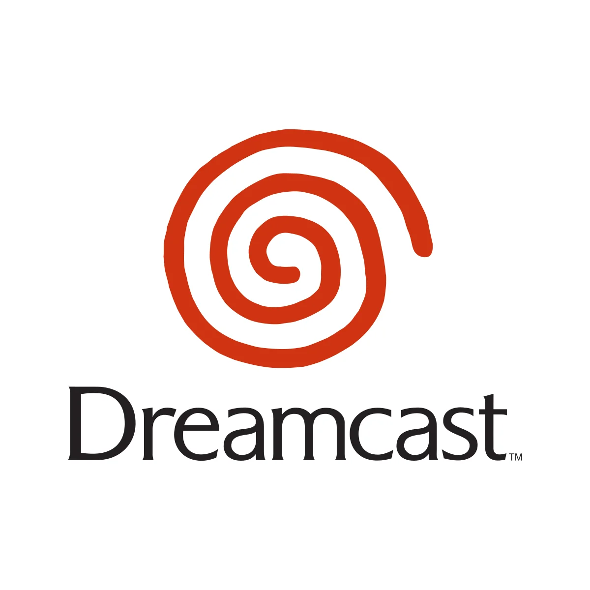 Sega Dreamcast iconic home video game console logo in PNG and SVG Vector.