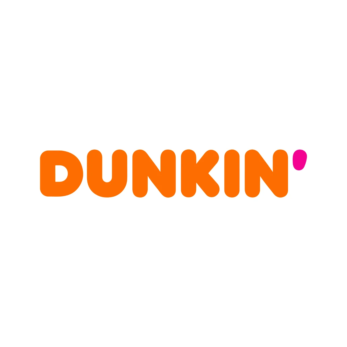 Dunkin' iconic multinational coffee and donut company logo in PNG and SVG Vector.
