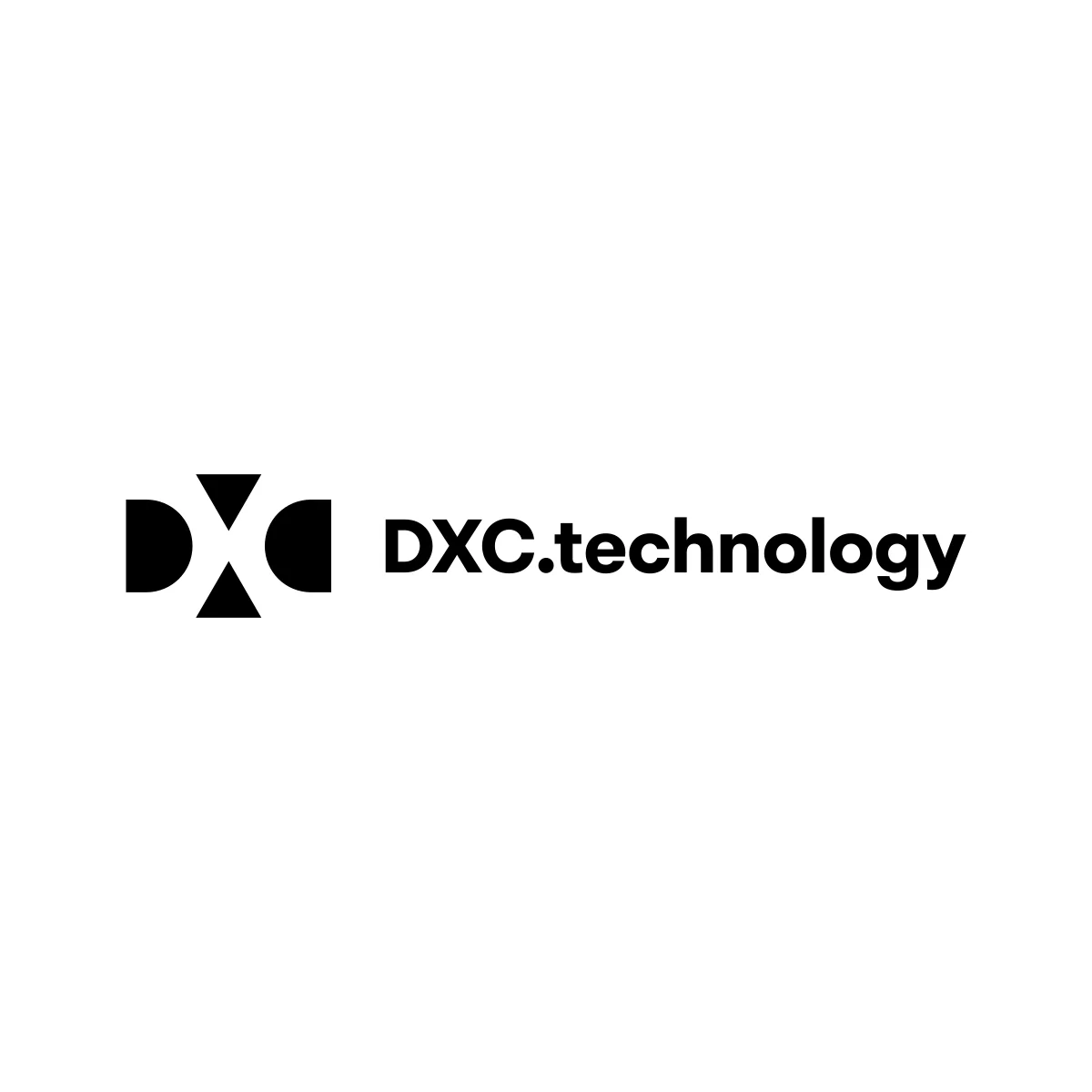 DXC Technology American multinational IT services and consulting company bold 'DXC' monogram logo in PNG and SVG Vector.