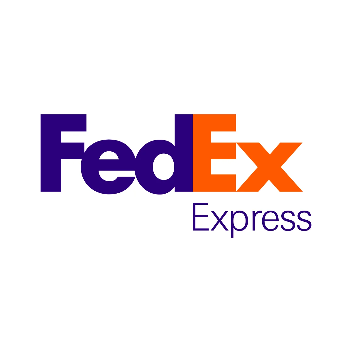 FedEx Express iconic global cargo airline and express delivery company logo in PNG and SVG Vector.