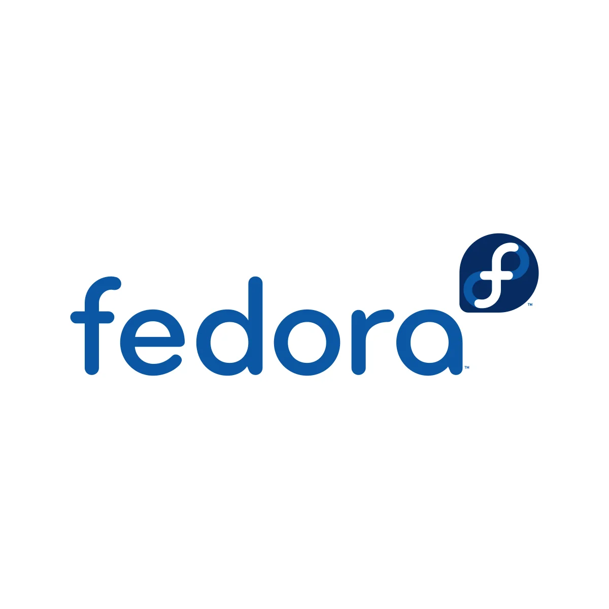 Fedora Project open-source Linux distribution iconic 'infinity' and 'f' logo in PNG and SVG Vector.