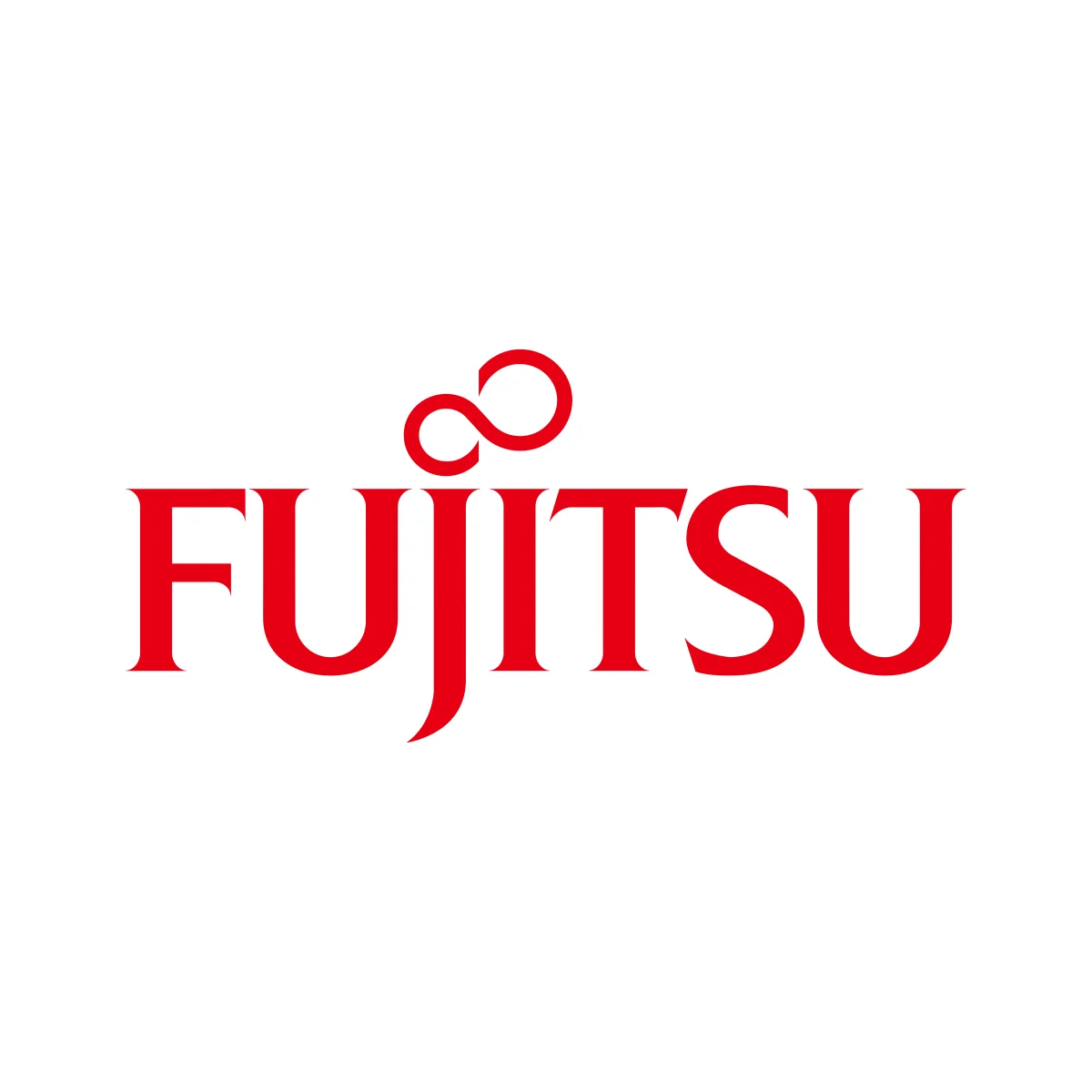 Fujitsu Japanese information and communications technology company infinity logo in PNG and SVG Vector.