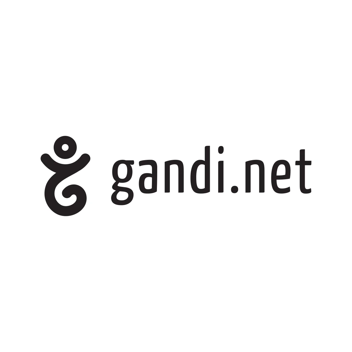 Gandi French domain name registrar and web hosting company purple lowercase logo in PNG and SVG Vector.