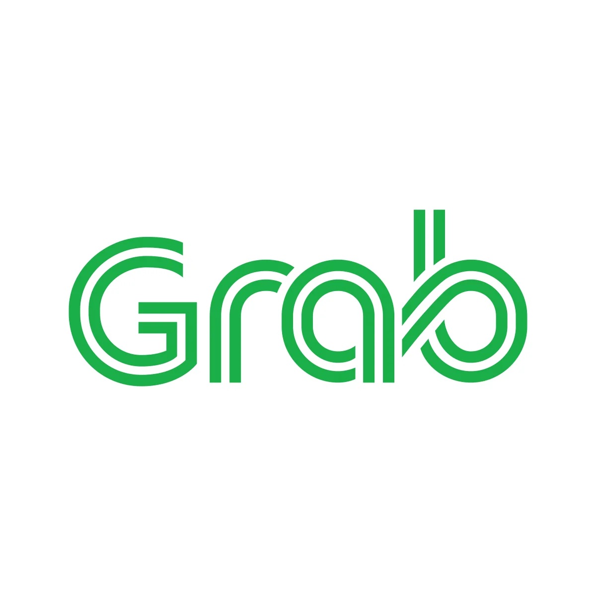 Grab Southeast Asian ride-hailing and super-app logo in PNG and SVG Vector.