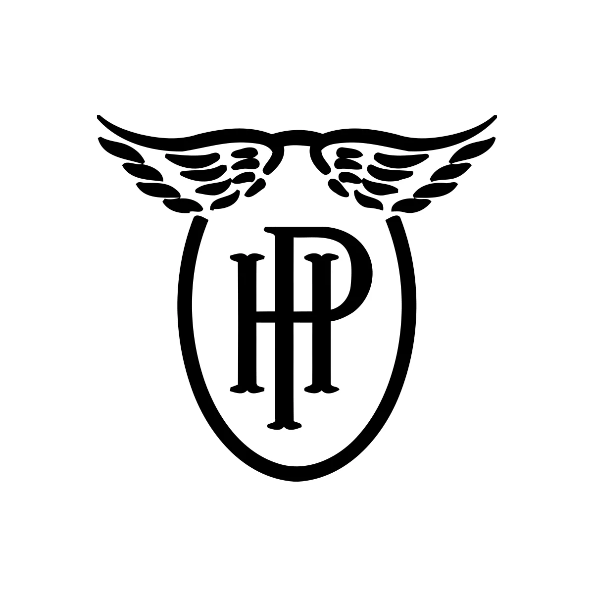 Handley Page pioneering British aircraft manufacturer wings logo in PNG and SVG Vector.
