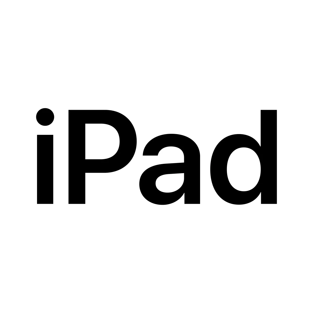 iPad (5th generation) 2017 Apple tablet computer logo in PNG and SVG Vector.