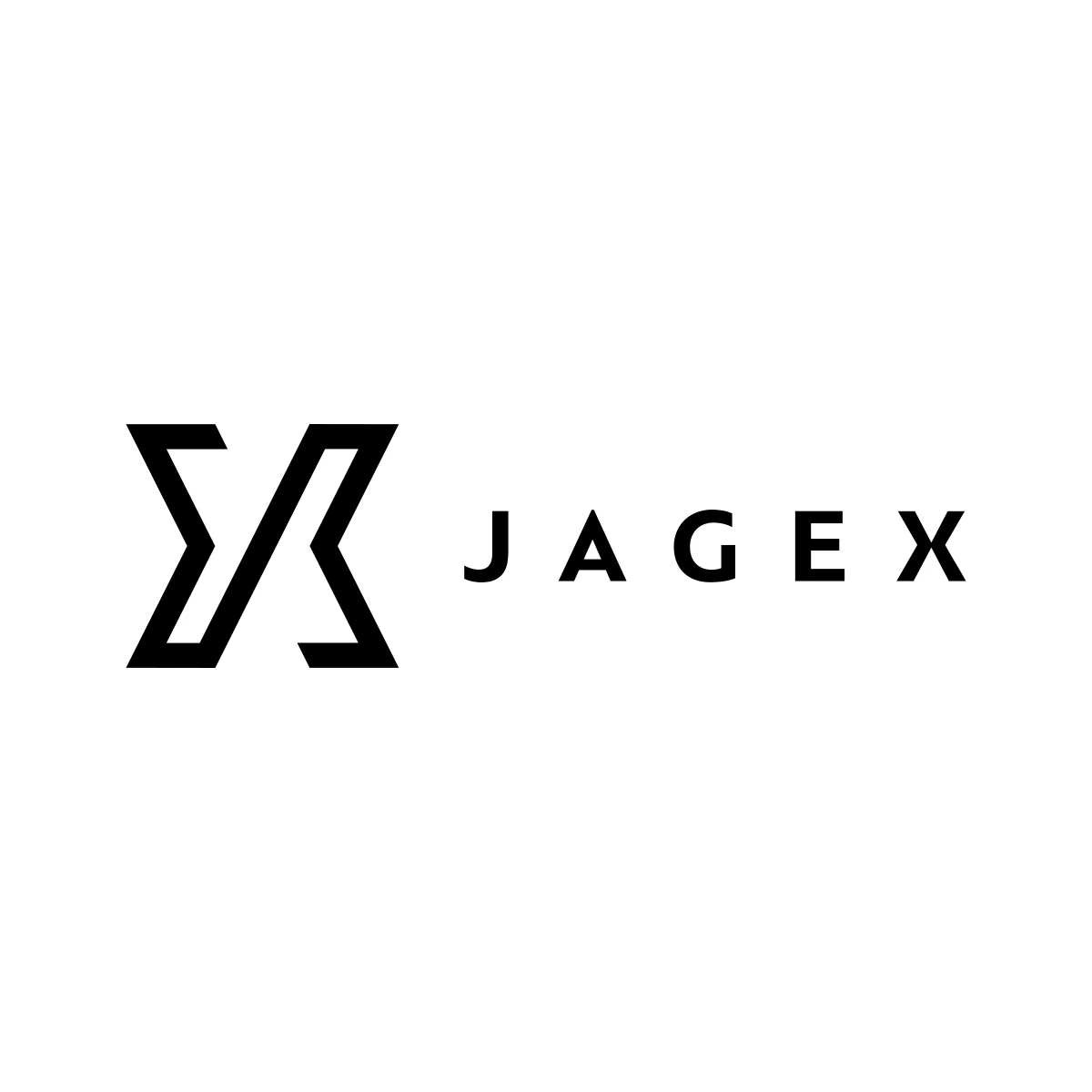 Jagex British video game developer and publisher, creator of 'RuneScape', stylized wordmark logo in PNG and SVG Vector.