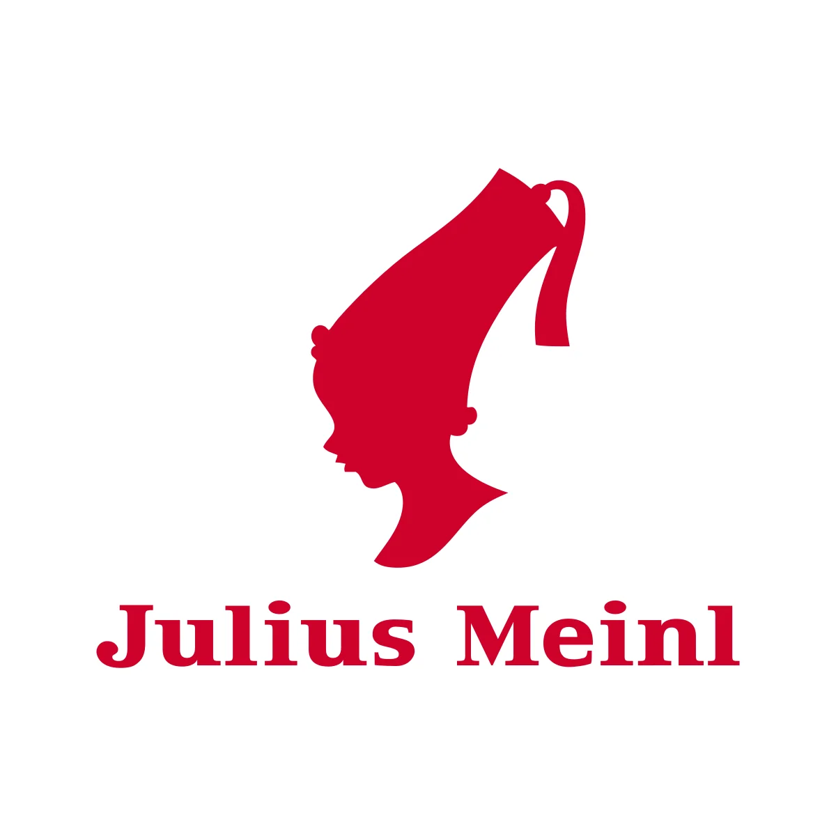 Julius Meinl Austrian premium coffee company fez-wearing boy silhouette logo in PNG and SVG Vector.