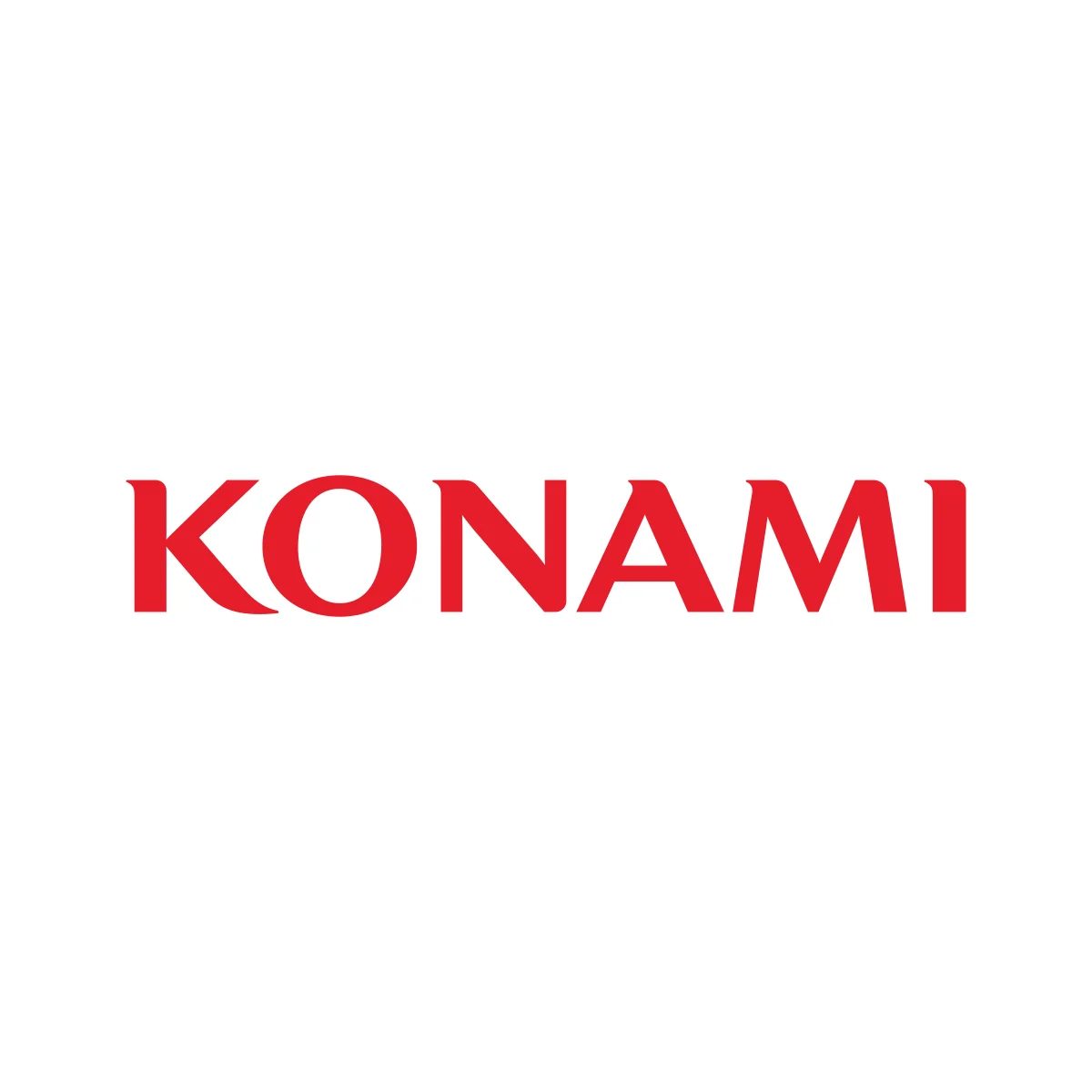 Konami iconic Japanese video game and entertainment company logo in PNG and SVG Vector.