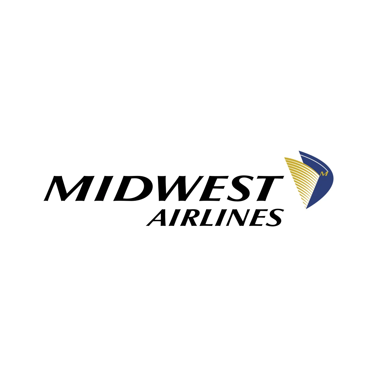 Midwest Airlines historic American airline known for premium service logo in PNG and SVG Vector.