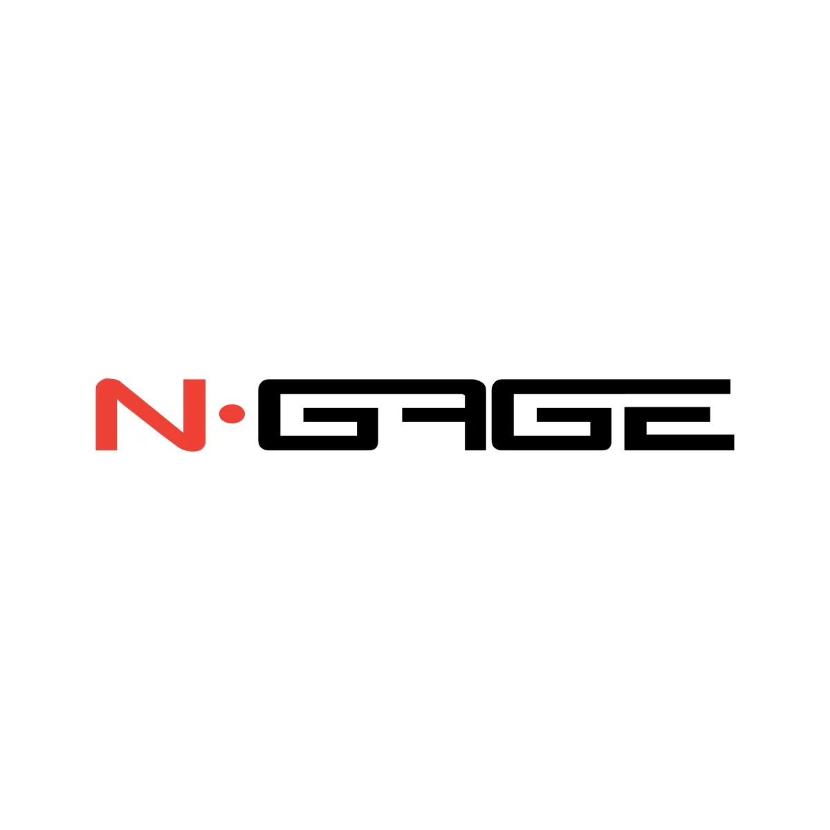 Nokia N-Gage historic smartphone and handheld gaming device logo in PNG and SVG Vector.
