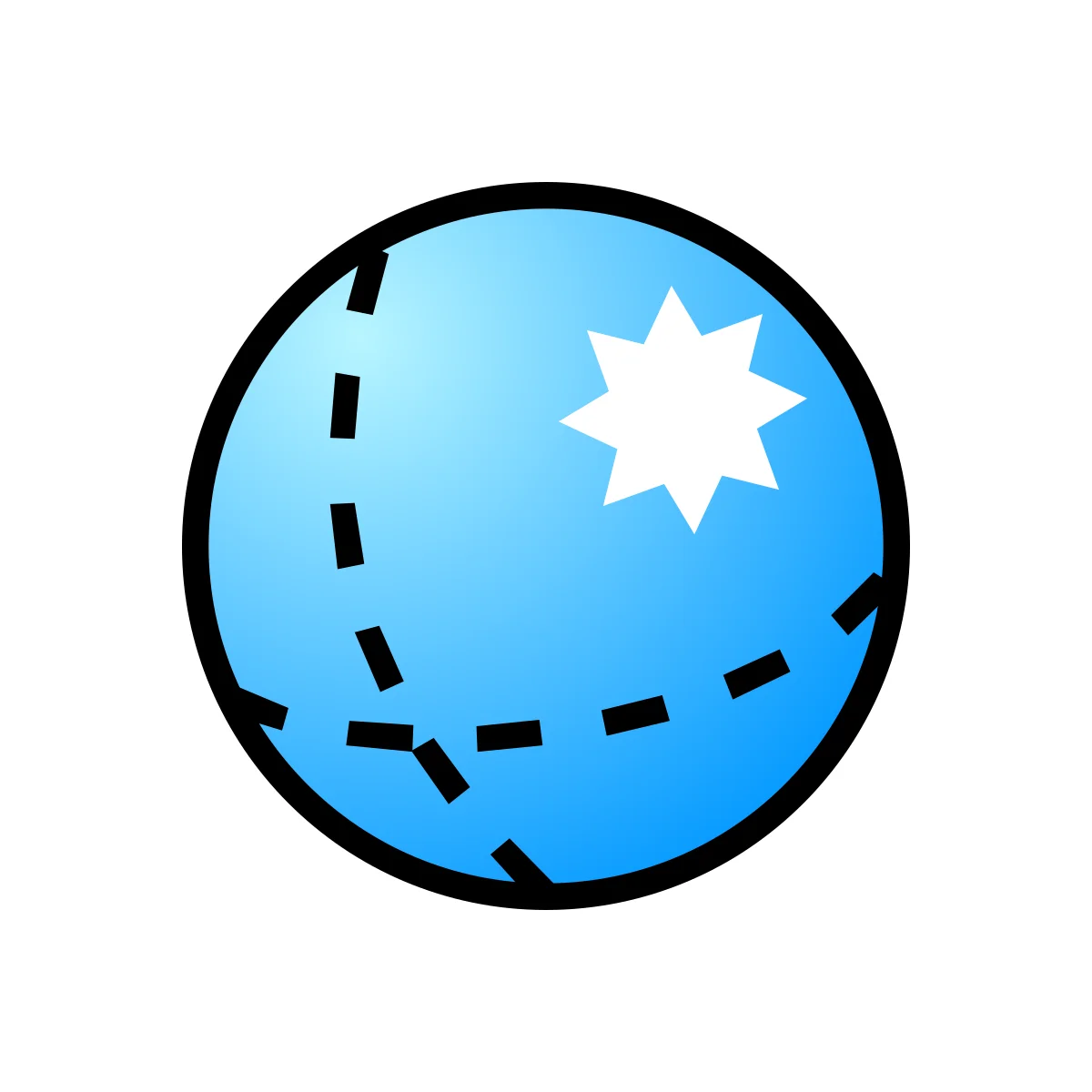 NetSurf lightweight open-source web browser orbiting wave logo in PNG and SVG Vector.