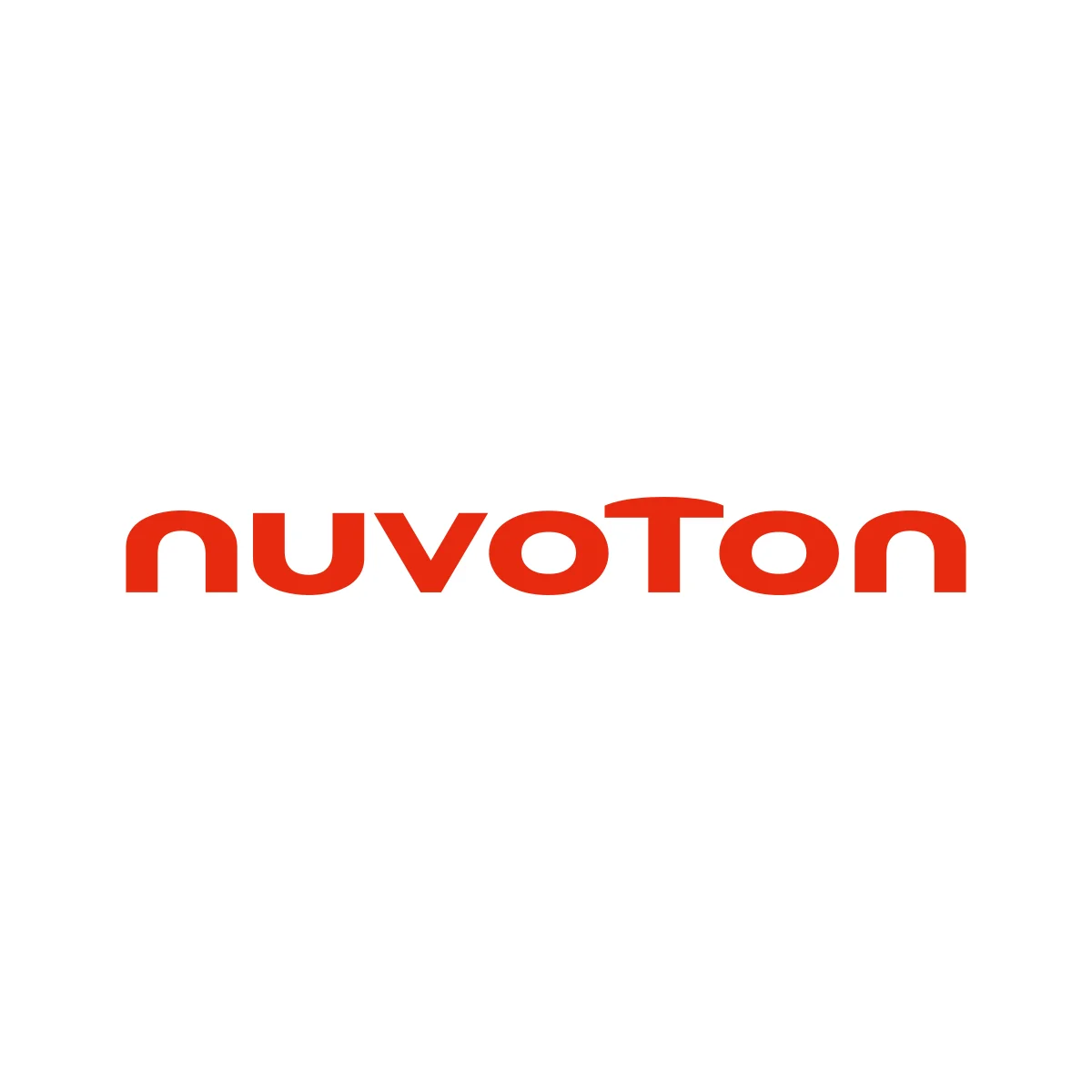 Nuvoton Technology semiconductor company orange arc logo in PNG and SVG Vector.
