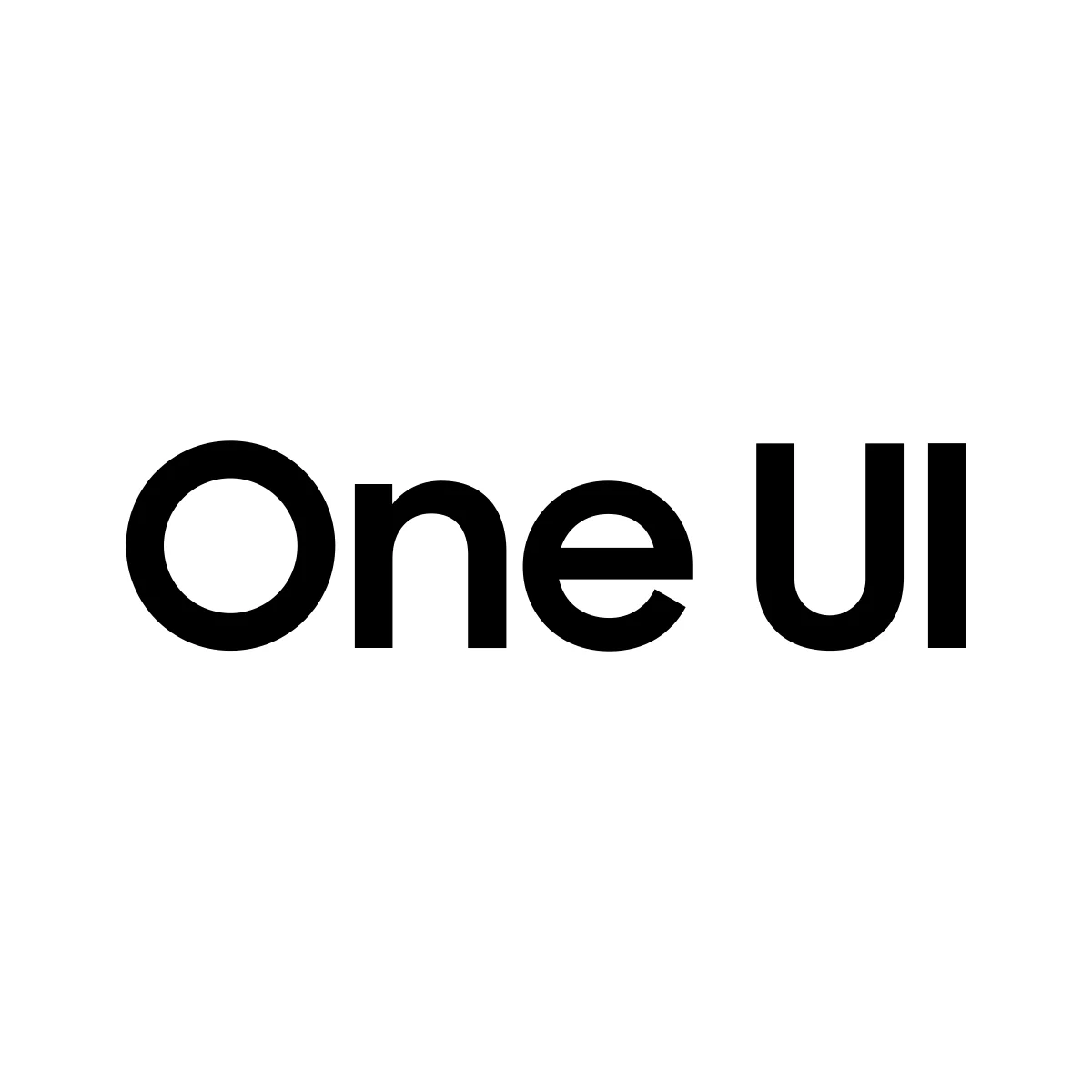 Samsung One UI Android user interface logo in PNG and SVG Vector.