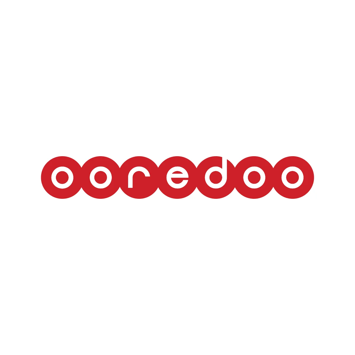 Ooredoo Oman leading Omani telecommunications provider red 'O' swoosh logo in PNG and SVG Vector.