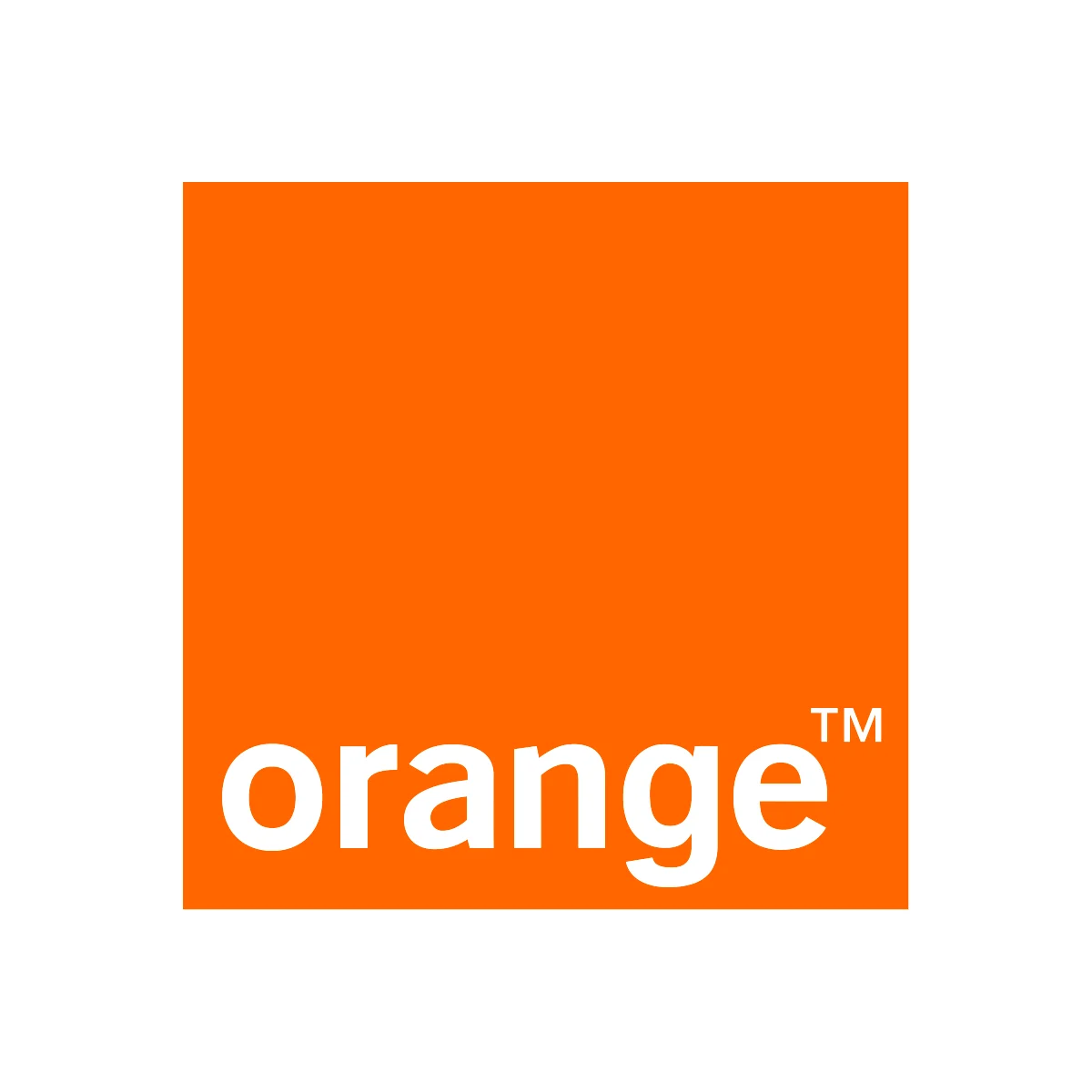 Orange España Spanish telecommunications provider iconic orange square logo in PNG and SVG Vector.