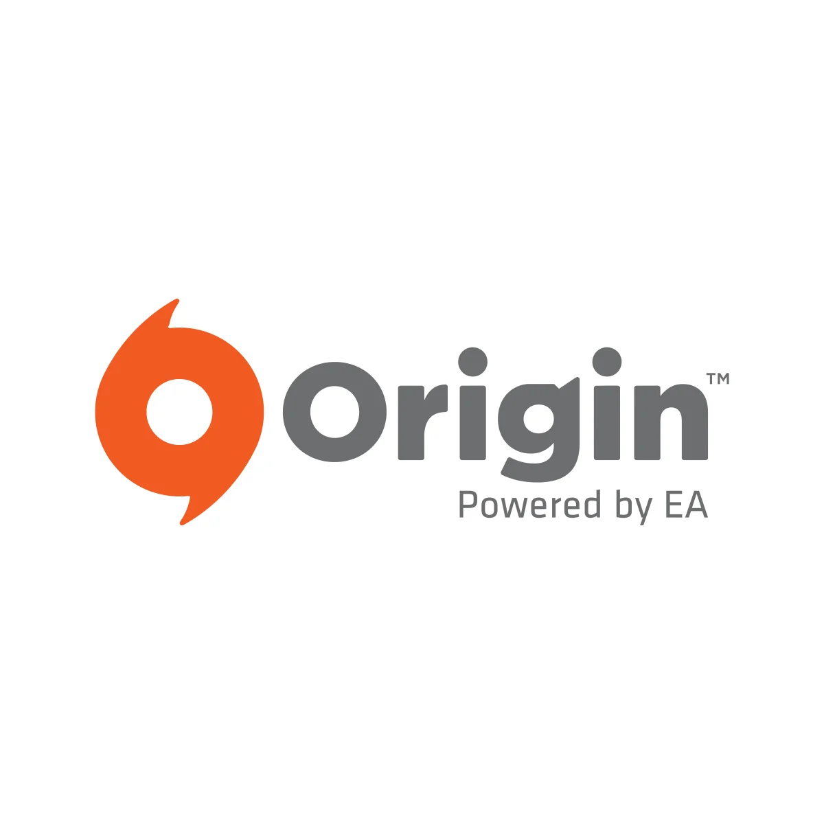 Origin former Electronic Arts (EA) digital game distribution platform 'infinity knot' logo in PNG and SVG Vector.