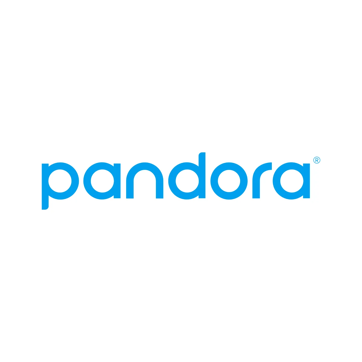 Pandora music streaming and recommendation service 'P' monogram logo in PNG and SVG Vector.
