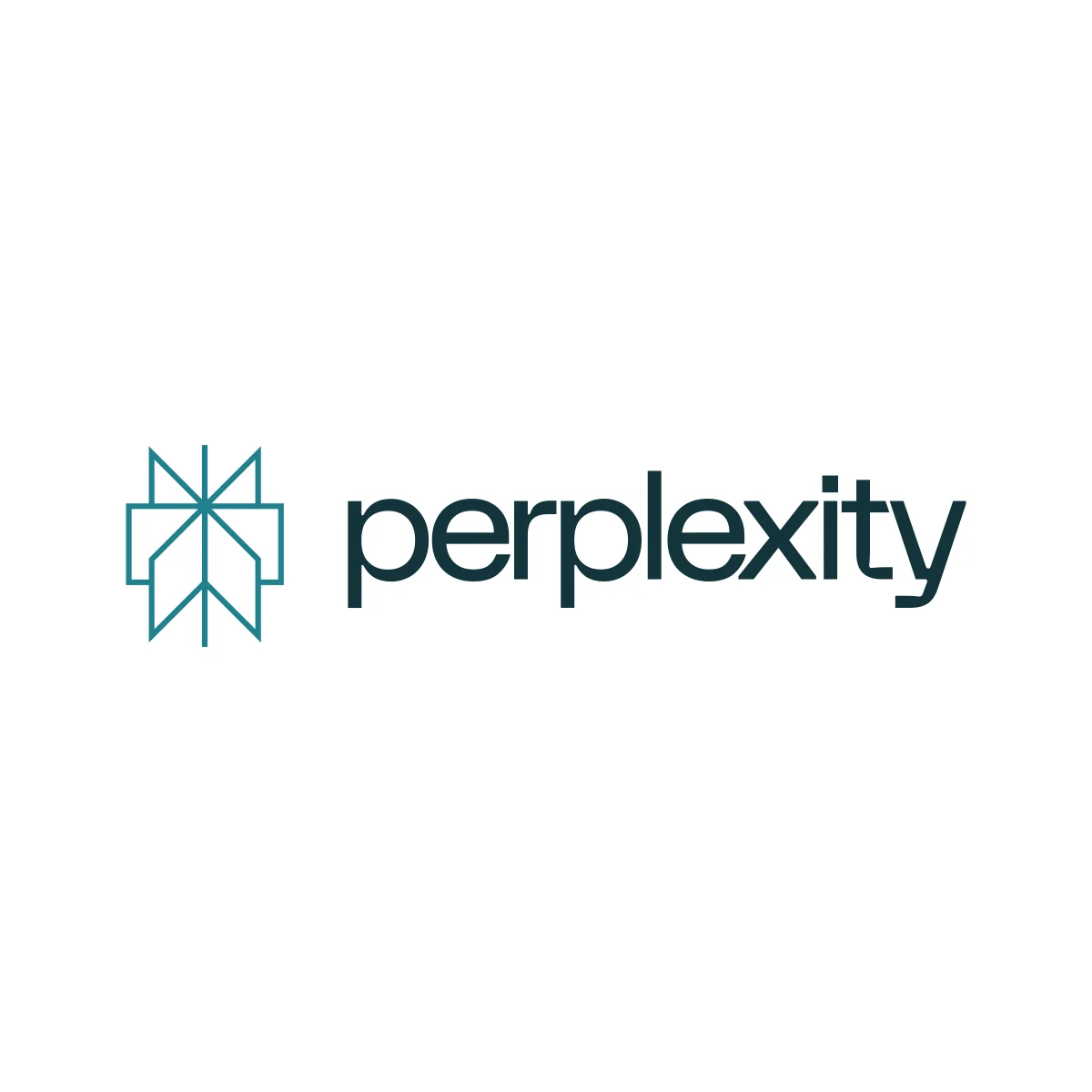 Perplexity AI conversational search engine logo in PNG and SVG Vector.