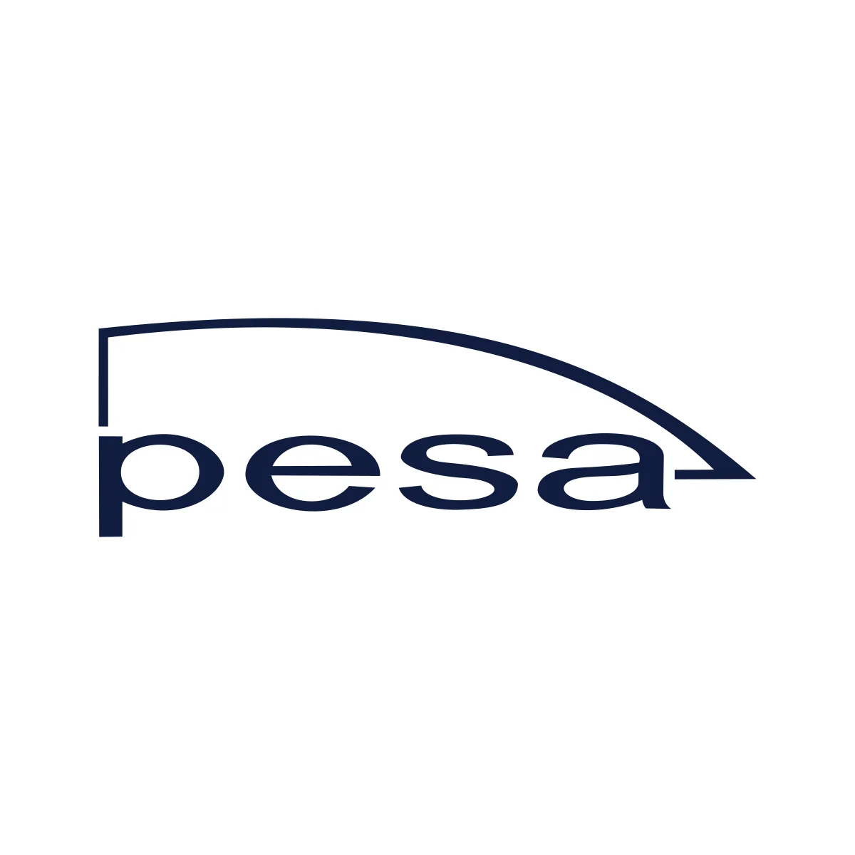 PESA SA Polish railway vehicle and tram manufacturer logo in PNG and SVG Vector.