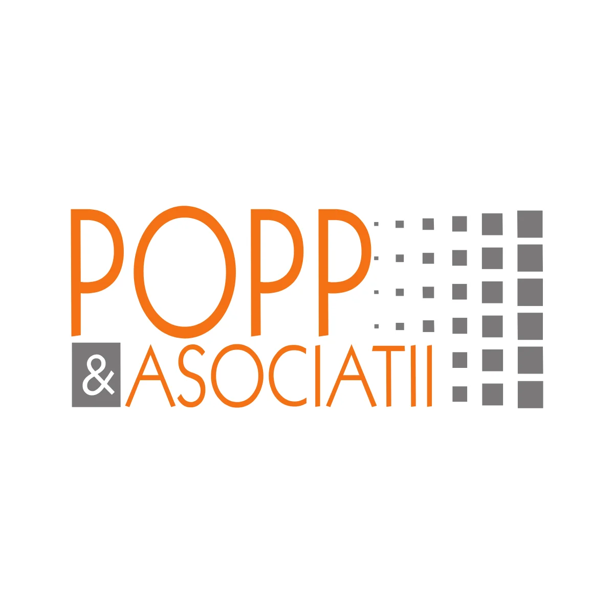 Popp & Asociații Romanian structural engineering and design firm logo in PNG and SVG Vector.