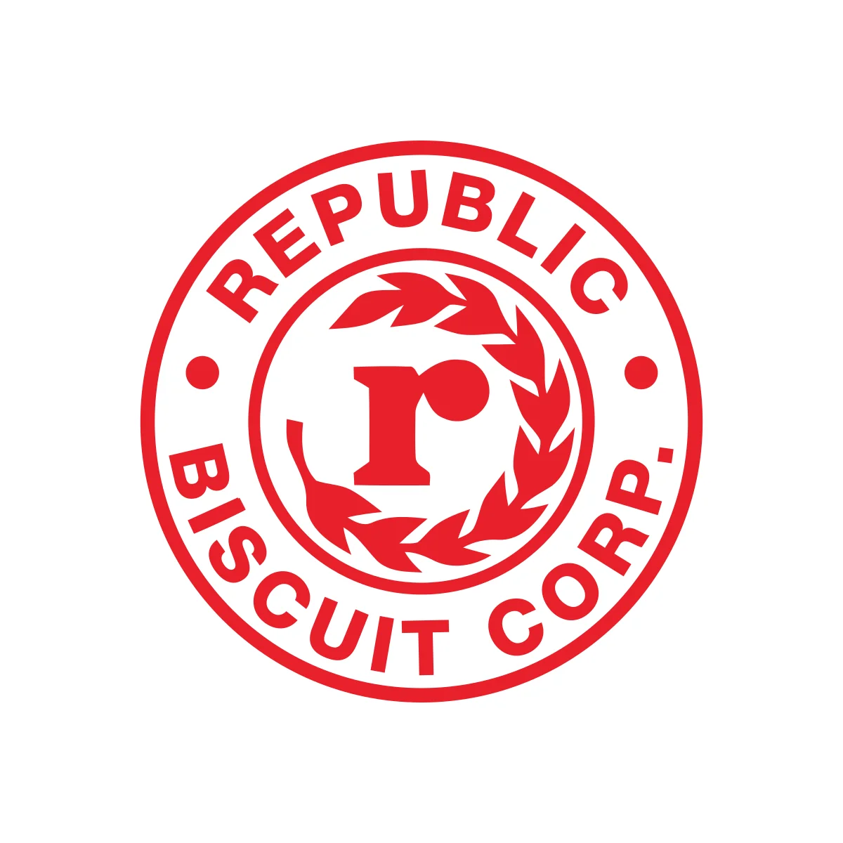 Republic Biscuit Corporation (Rebisco) major Philippine snack food and biscuit company red wordmark logo in PNG and SVG Vector.