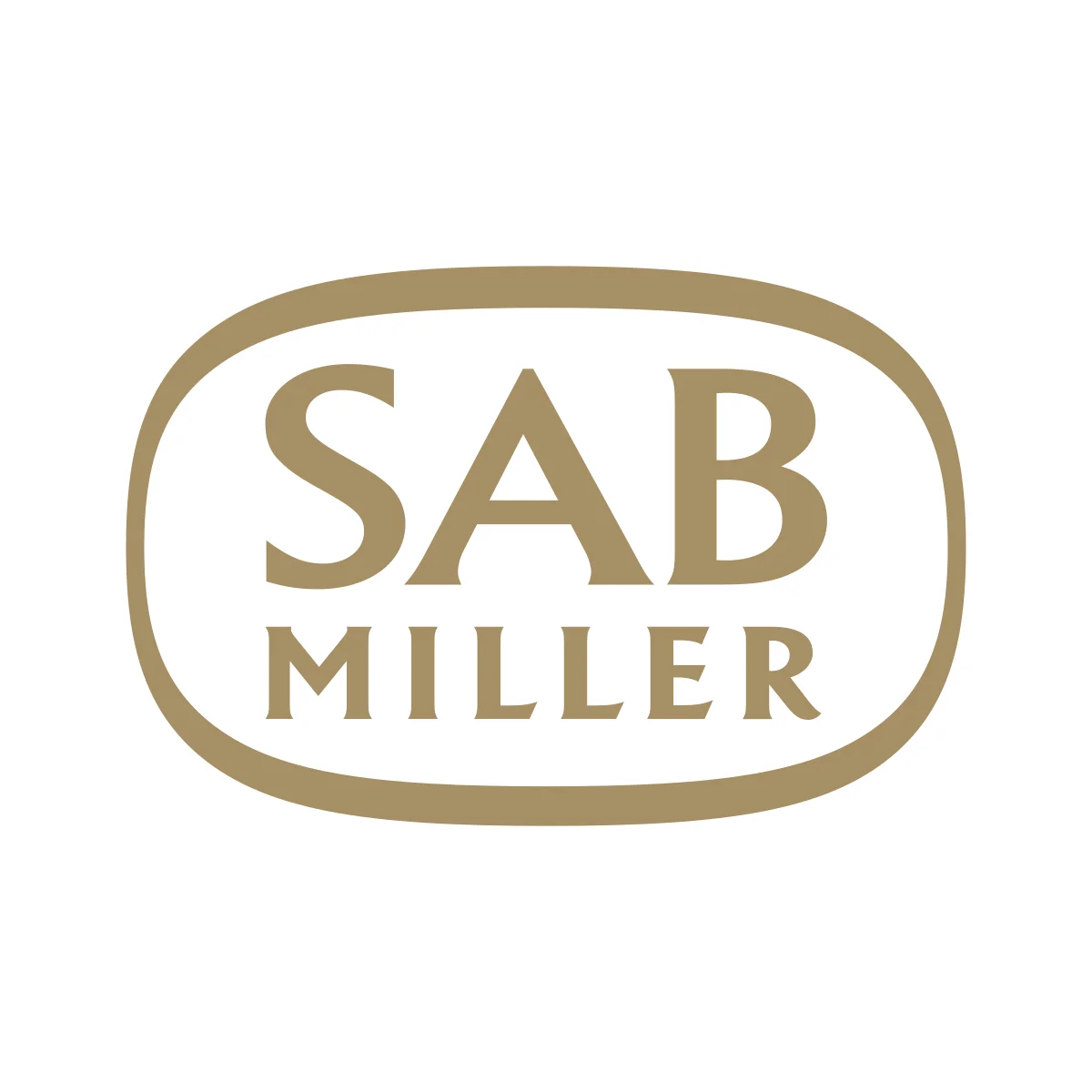 SABMiller former multinational brewing and beverage company (now AB InBev) blue serif logo in PNG and SVG Vector.