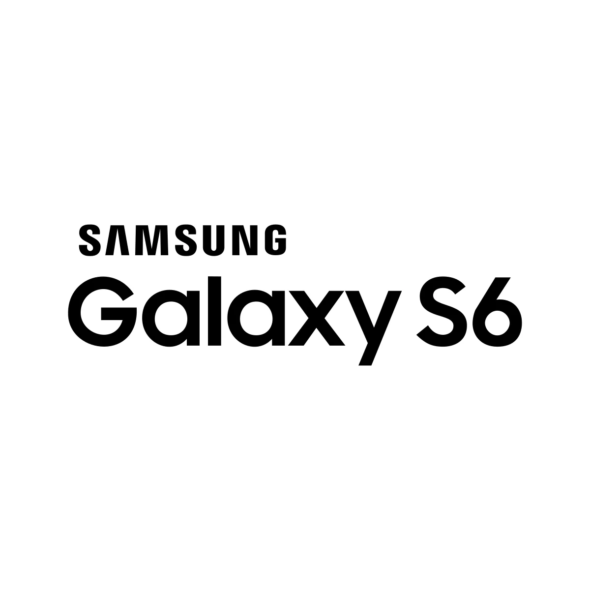Samsung Galaxy S6 historic flagship Android smartphone logo in PNG and SVG Vector.