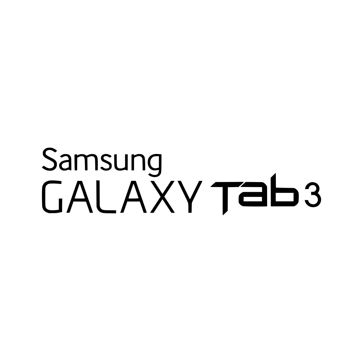 Samsung Galaxy Tab 3 10.1 tablet computer logo in PNG and SVG Vector.